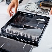 The PS4's central frame.